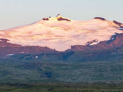 Snæfellsjökull at sunset