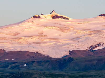 Snæfellsjökull at sunset