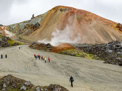 Landmannalaugar | Brennisteinsalda with fumarole 