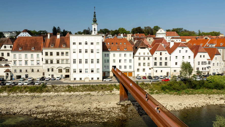 Steyr | Ennssteg and Rathaus