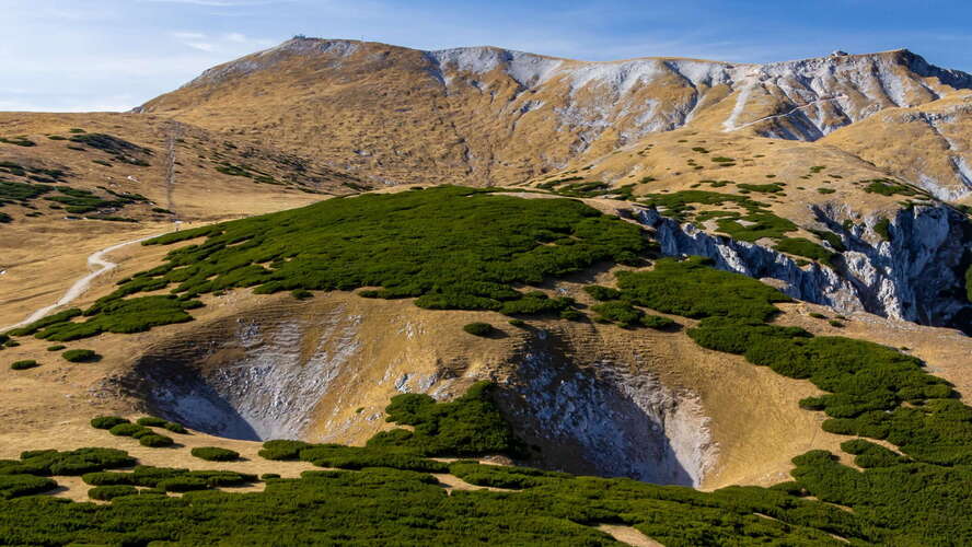 Schneeberg | Karstic sinkholes