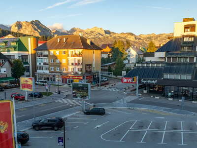 Žabljak | Town centre after sunrise