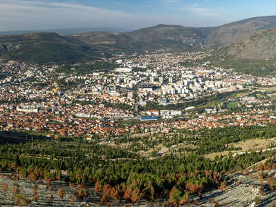 Neretva Valley with Mostar | Panoramic view