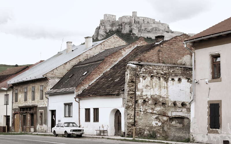 Spišské Podhradie with Spišský hrad
