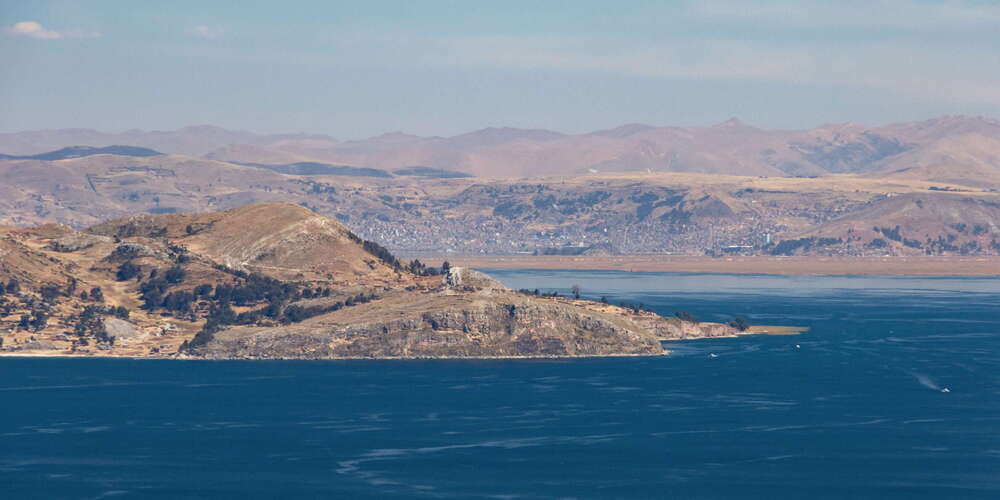 Lago Titicaca with Península de Chucuito and Puno