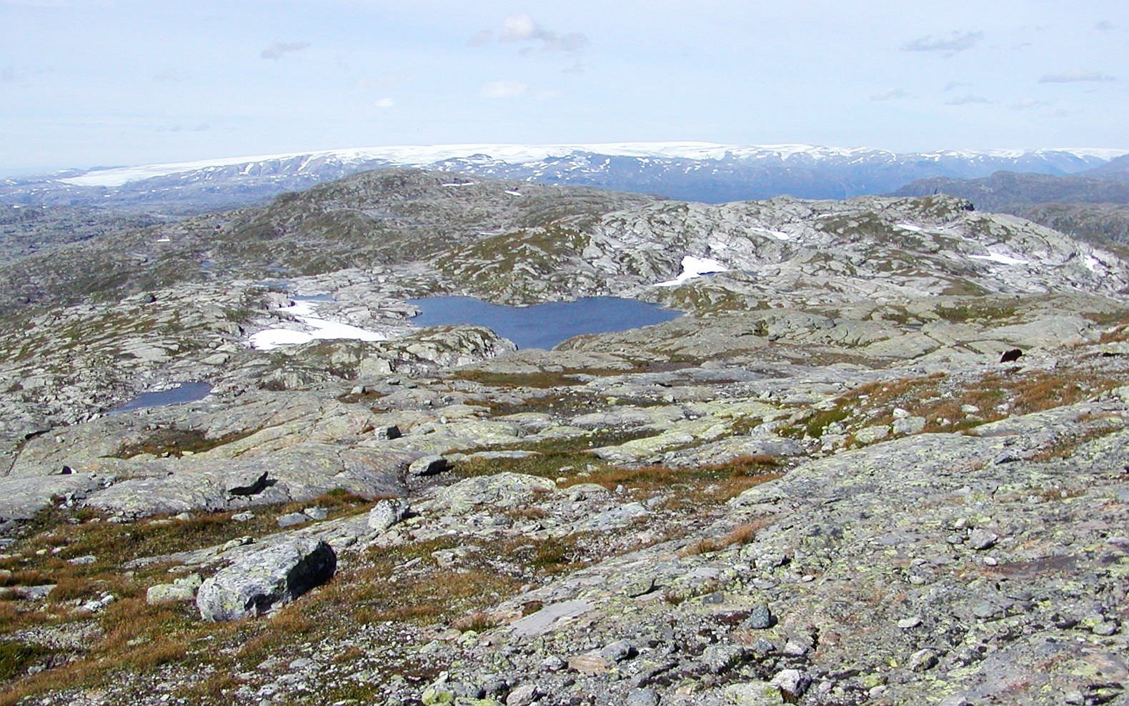 Røldalsfjellet and Folgefonna